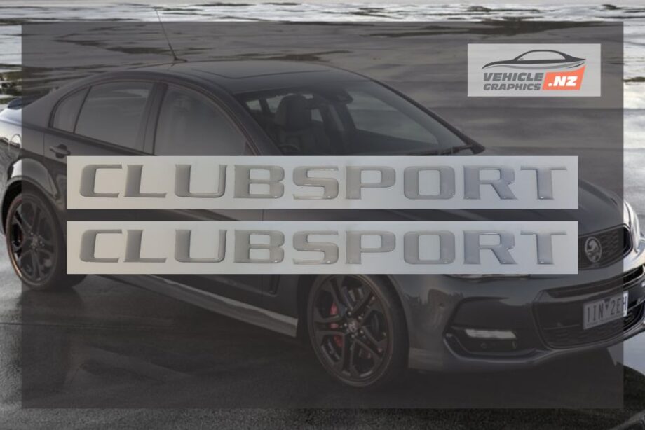 Commodore CLUBSPORT Decal