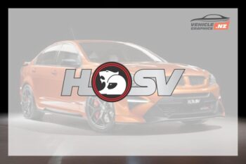 Commodore HSV Decal