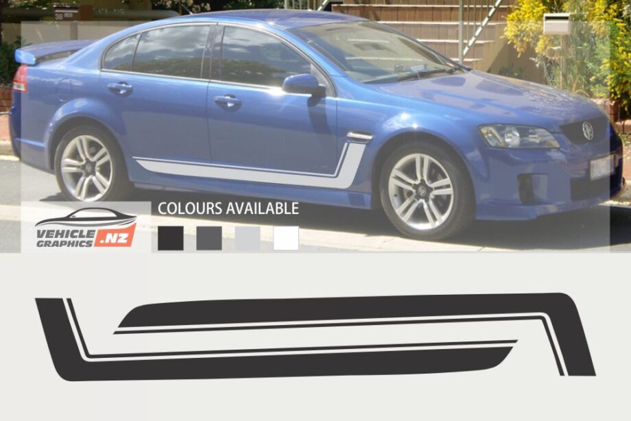 Commodore Side Stripe Decals