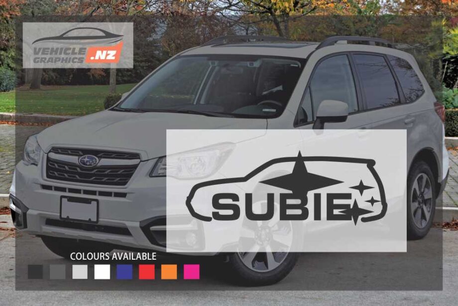 Subaru Subie Decal
