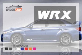 Subaru WRX Front Door Decal