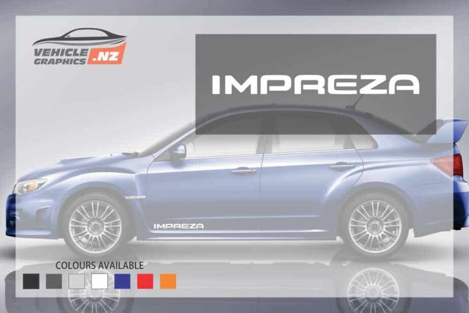 Subaru IMPREZA Side Decals