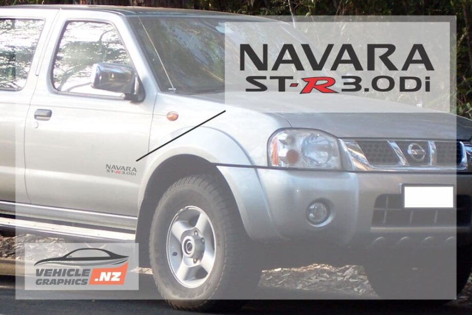 Nissan Navara ST-R 3.0Di Side Door Decal
