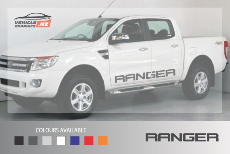 Ranger Side Lettering Decal