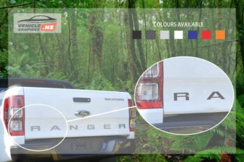 Ranger Back Tailgate Lettering Decal