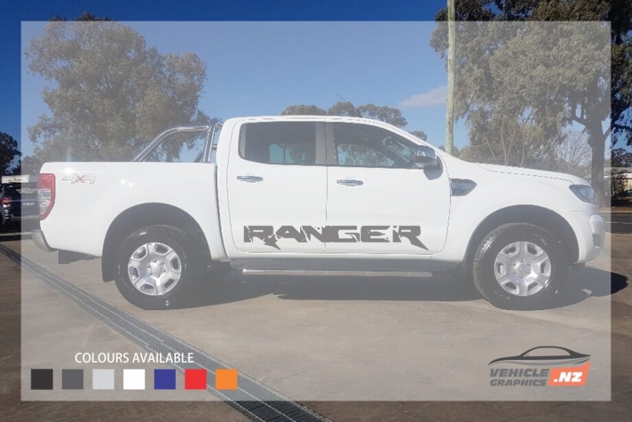Ranger Text Side Decal
