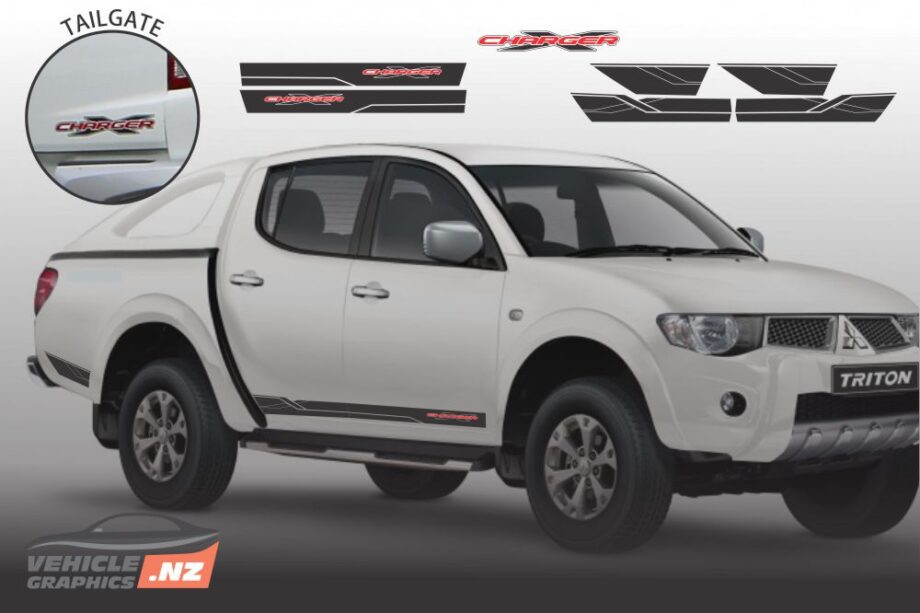 Mitsubishi Triton Charger Graphic Kit