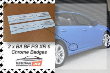 Falcon BA BF FG Side Skirt XR6 Badge