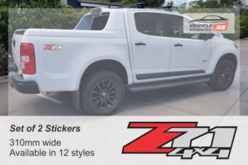 Colorado Z71 4x4 Side Bed Decal