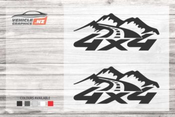 Hills Road 4x4 Decals