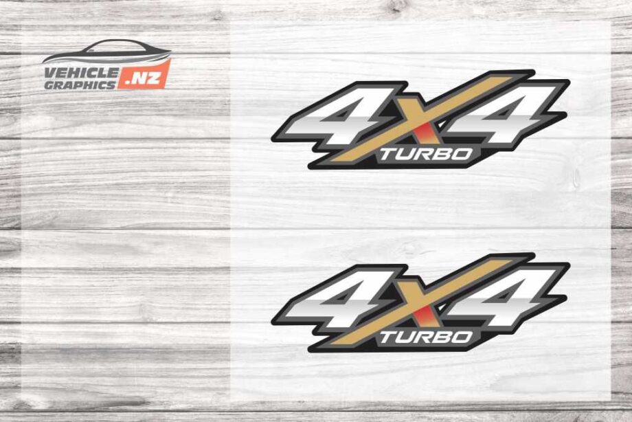 4x4 Turbo Decals