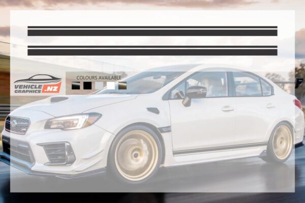 Subaru Blank Side Stripes Graphic Kit | Subaru Vehicle Graphics NZ