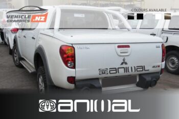Mitsubishi Animal Tailgate Decals