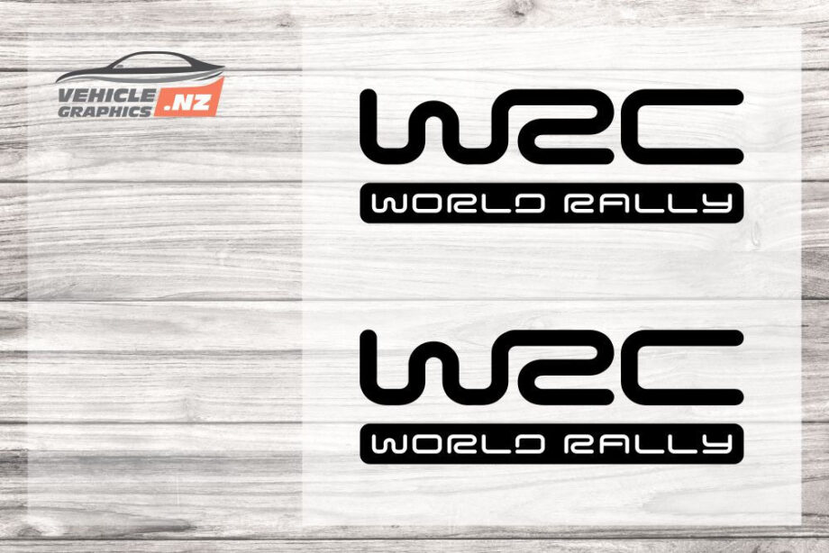 WRC World Rally Decal