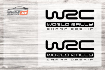 WRC World Rally Championship Sticker