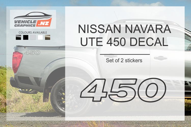 Nissan Navara UTE 450 Decals