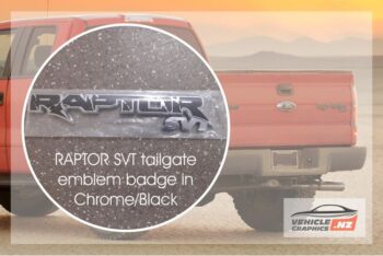 Ford Raptor SVT Emblem Badge
