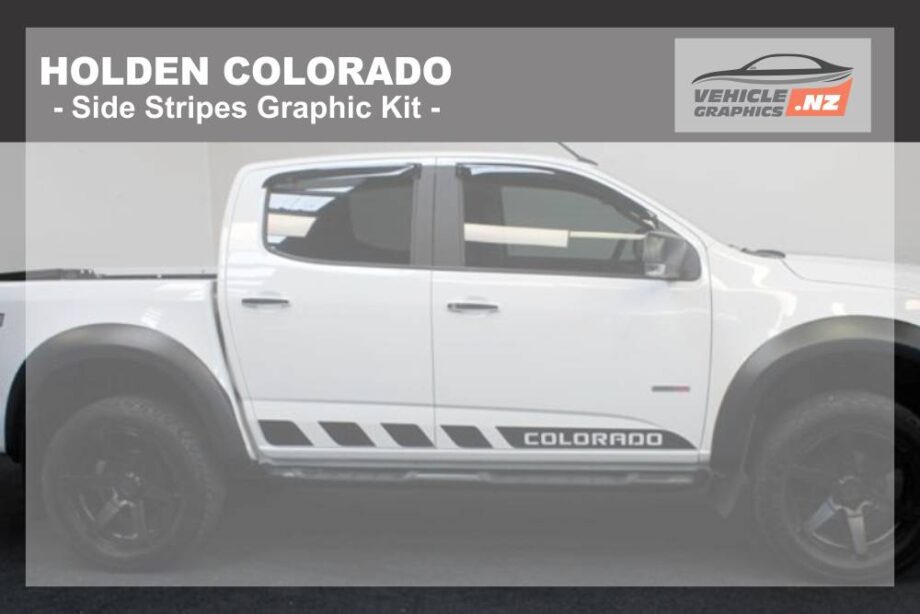 Holden Colorado Side Stripes Graphic Kit