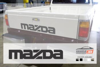 Mazda Pickup Tailgate Decal