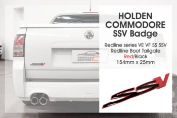 Holden Commodore SSV Badge
